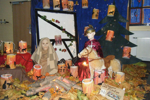 Laternenausstellung 2010 - Klasse 4b