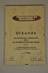 Urkunde Sportabzeichen