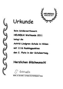 Urkunde2 Heureka 2011