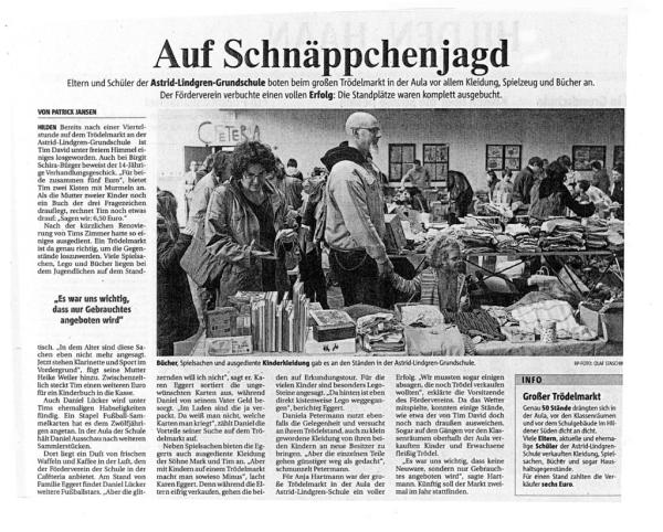 Tr&ouml;delmarkt M&auml;rz 2012