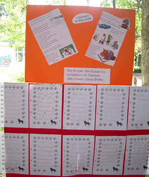 Briefe der Klasse 1a