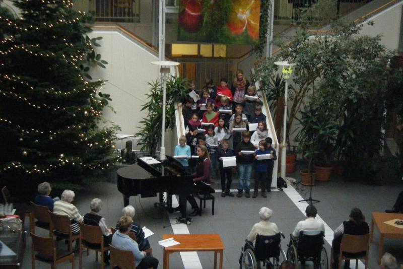 Adventssingen im Altenheim