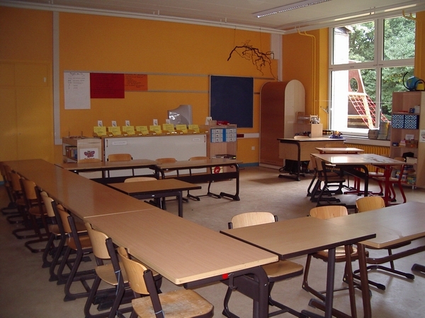 KLlasse 2b T&uuml;r