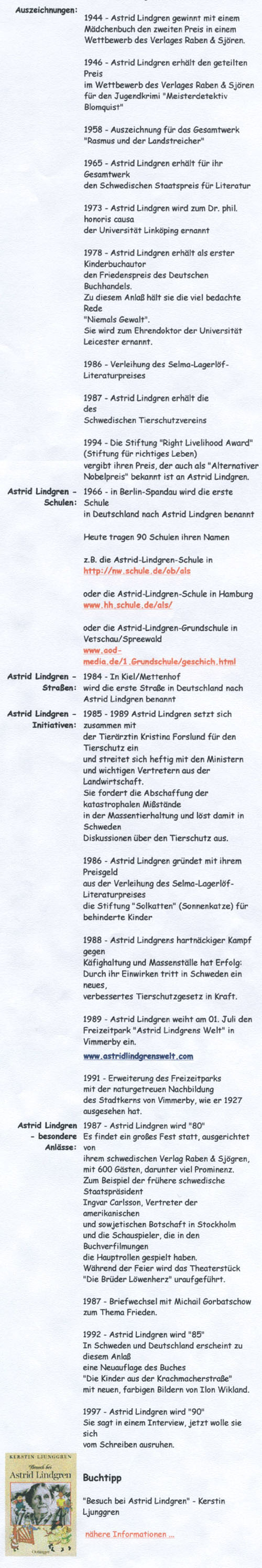 Biografische Daten