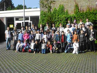 Gruppenbild Besuch Berufskolleg