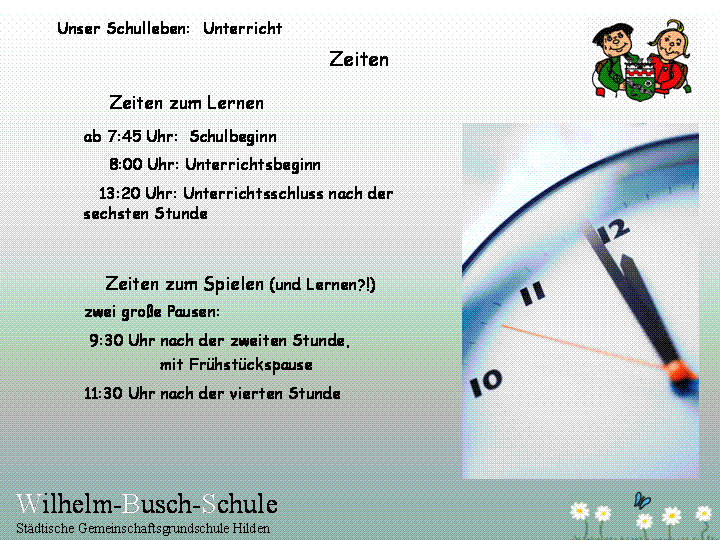 Schulstunden