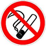 Schild Rauchverbot