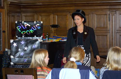 Vorlesewettbewerb 2005 - Stadtentscheidt - Zauberin Pia Pocus