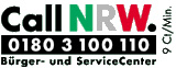 Externer Link: Logo - Call NRW - B&uuml;rger- und ServiceCenterr