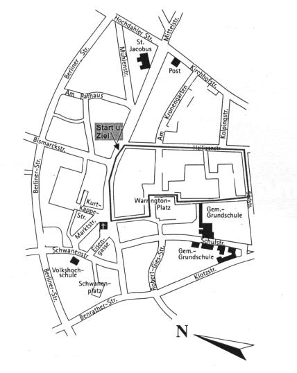 Hildanus Lauf - Strecke Sch&uuml;lerinnen /Sch&uuml;ler