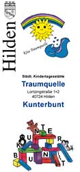 zum Flyer der Kita Traumquelle/Kunterbunt