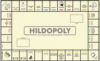 Spielplan zu Hildopoly