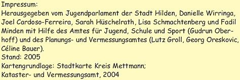 Jugendstadtplan - Impressum