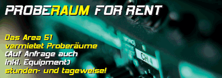 Area 51 - Proberaum 4 Rent - Flyer