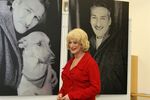 Lilo Wanders bei Ausstellungser&ouml;ffnung