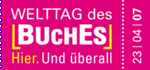 Logo Welttag des Buches 2007