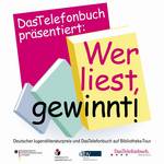 Logo `Wer liest, gewinnt!`