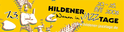 Externer Link: Logo Hildener Jazztage 2008