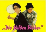 Wilde Weiber Postkarte