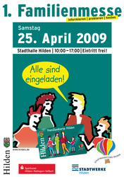 Plakat Familienmesse