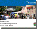 zum Stadtentwicklungskonzept (Thema: Siedlungsfl&auml;chen)