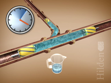 Druckpr&uuml;fung mit Wasser