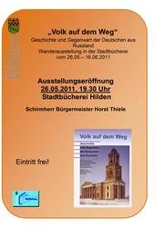 Volk auf dem Weg