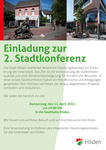 zum Plakat zur 2. Stadtkonferenz im Projekt IHK Innenstadt Hilden
